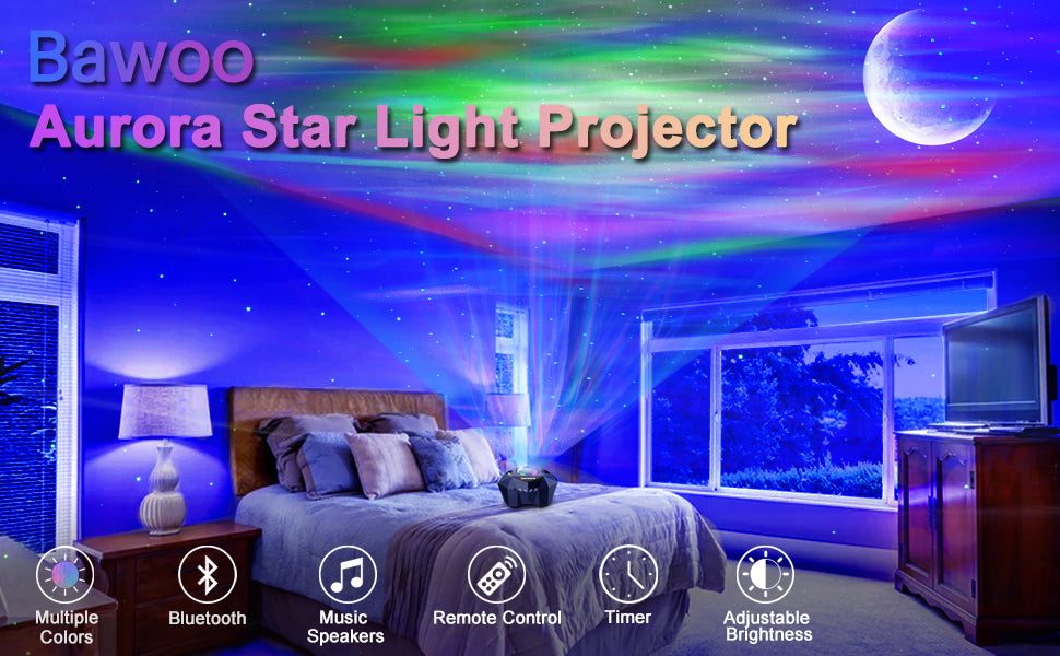 LED Starry Galaxy Projector