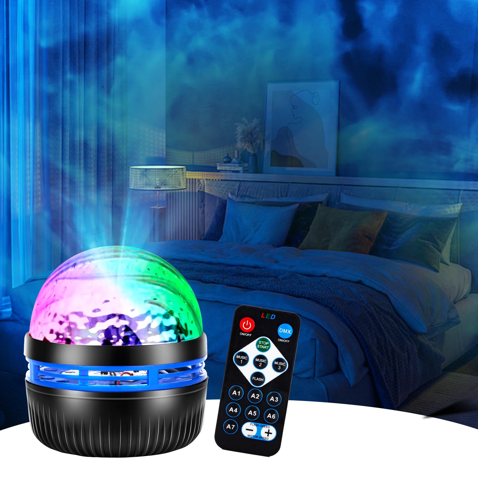 LED Starry Galaxy Projector