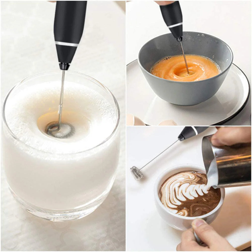 Electric Rechargeable Coffee Beater